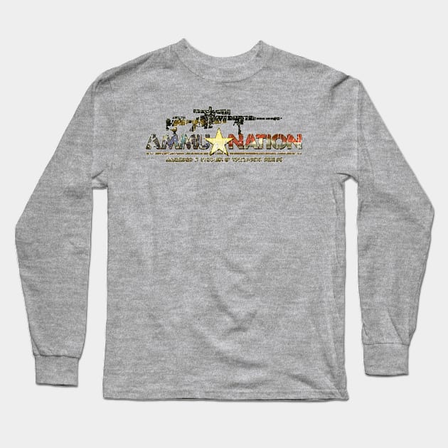 Vintage Gta Ammu-Nation 1963 Long Sleeve T-Shirt by Tivanatee